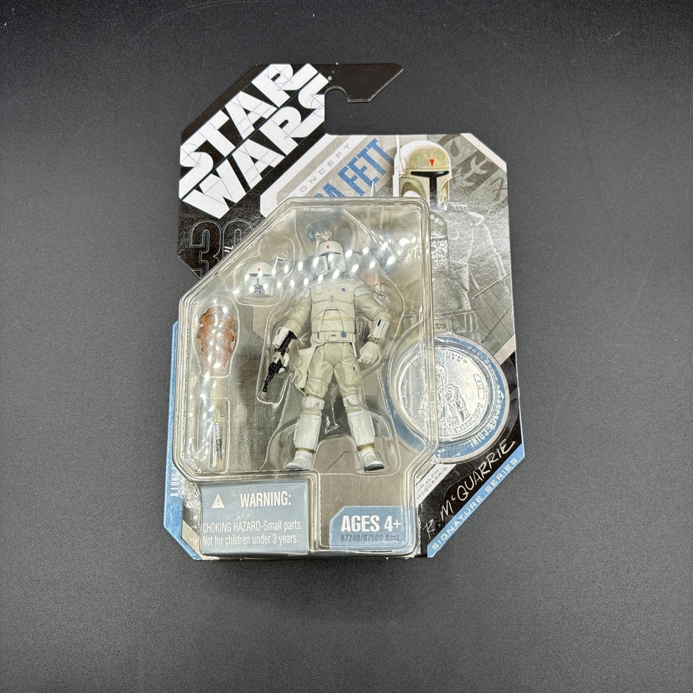 Hasbro Star Wars McQuarrie Concept Boba‎ Fett, 3.73" Action Figure